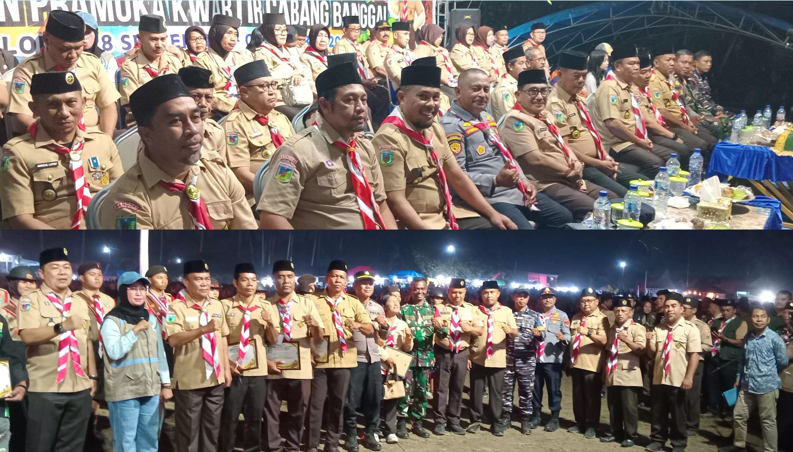 Kemah Prestasi IV Pramuka Banggai Ditutup, 624 Peserta dari 24 Kwarran Ikut serta dan Moilong Juara Umum