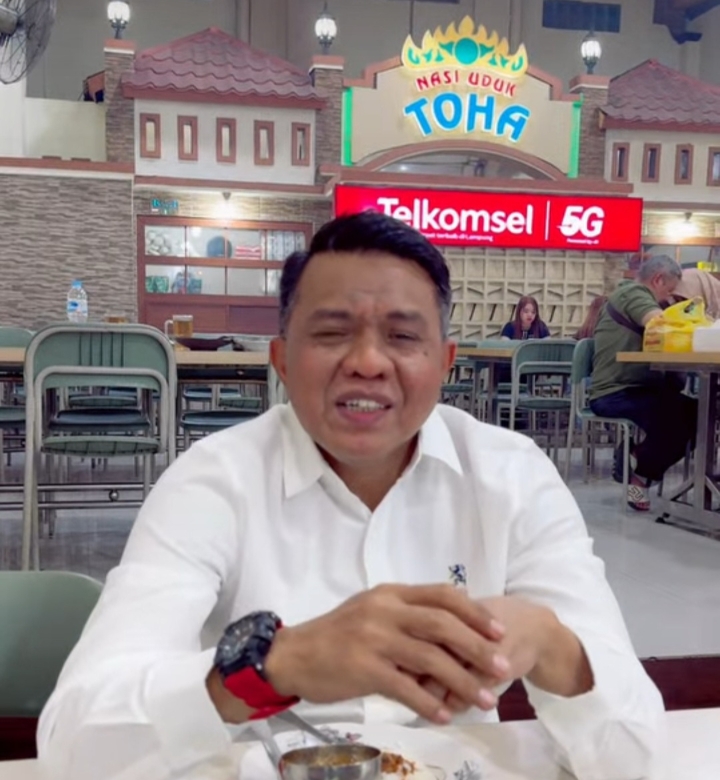 Komut PLN Energi Gas Saiful Chaniago Titip 3 Pesan ke Menteri Baru Prabowo dari Warung Nasi Uduk Bandar Lampung