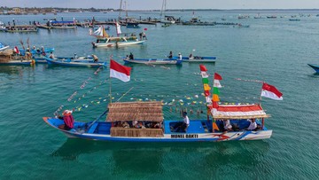 Festival Wakatobi Wave 2026 Digelar di Marina Togo, Ratusan Perahu Hias Tampil