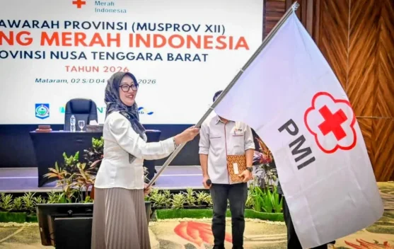 Sinta M Iqbal Pimpin PMI NTB 2026-2031, Prioritaskan Stok Darah hingga Pelayanan ke Pelosok