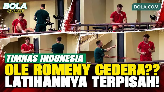 Ole Romeny Latihan Terpisah Jelang Final FIFA ASEAN Cup 2026, Timnas Indonesia Awasi Kondisinya