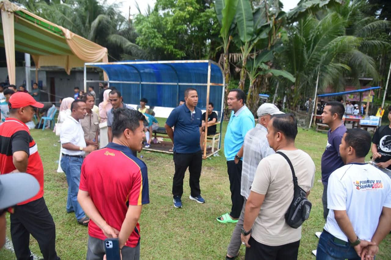 Wali Kota dan Wawako Pariaman Nonton Langsung, Tim Sepakbola Kalah 1-2 dari 50 Kota