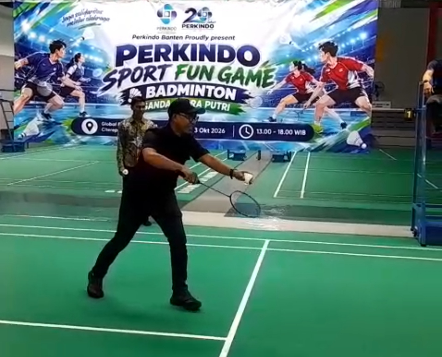 Perkindo Banten Gelar Sport Fun Game 20 Tahun, Ratusan Konsultan Adu Badminton hingga Futsal di Ciruas