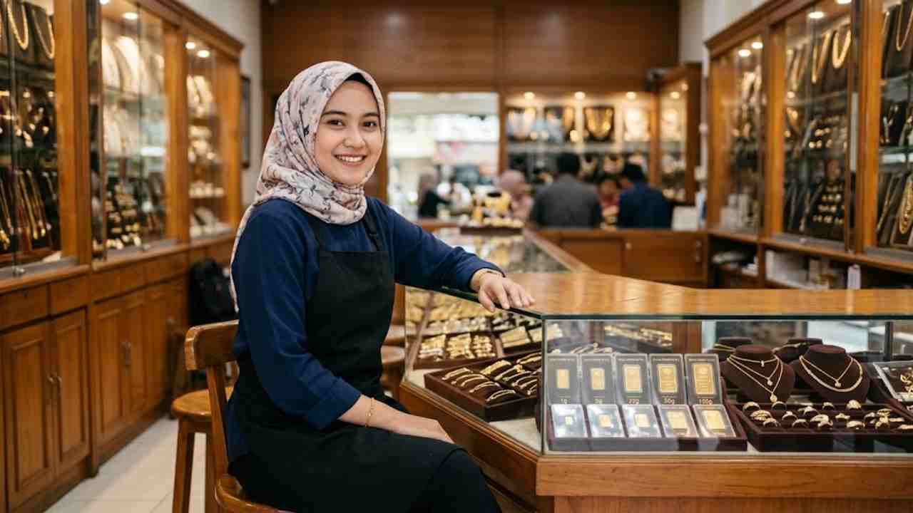 Harga Emas Pegadaian di Sumatera Selatan Turun Lagi, Galeri24 1 Gram Kini Rp 2.506.000