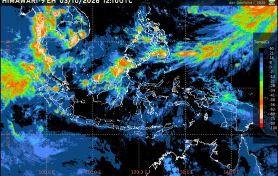 BMKG Prakiraan Cuaca 4 Oktober 2026: Bandar Lampung Berkabut, 12 Ibu Kota Provinsi Diguyur Hujan