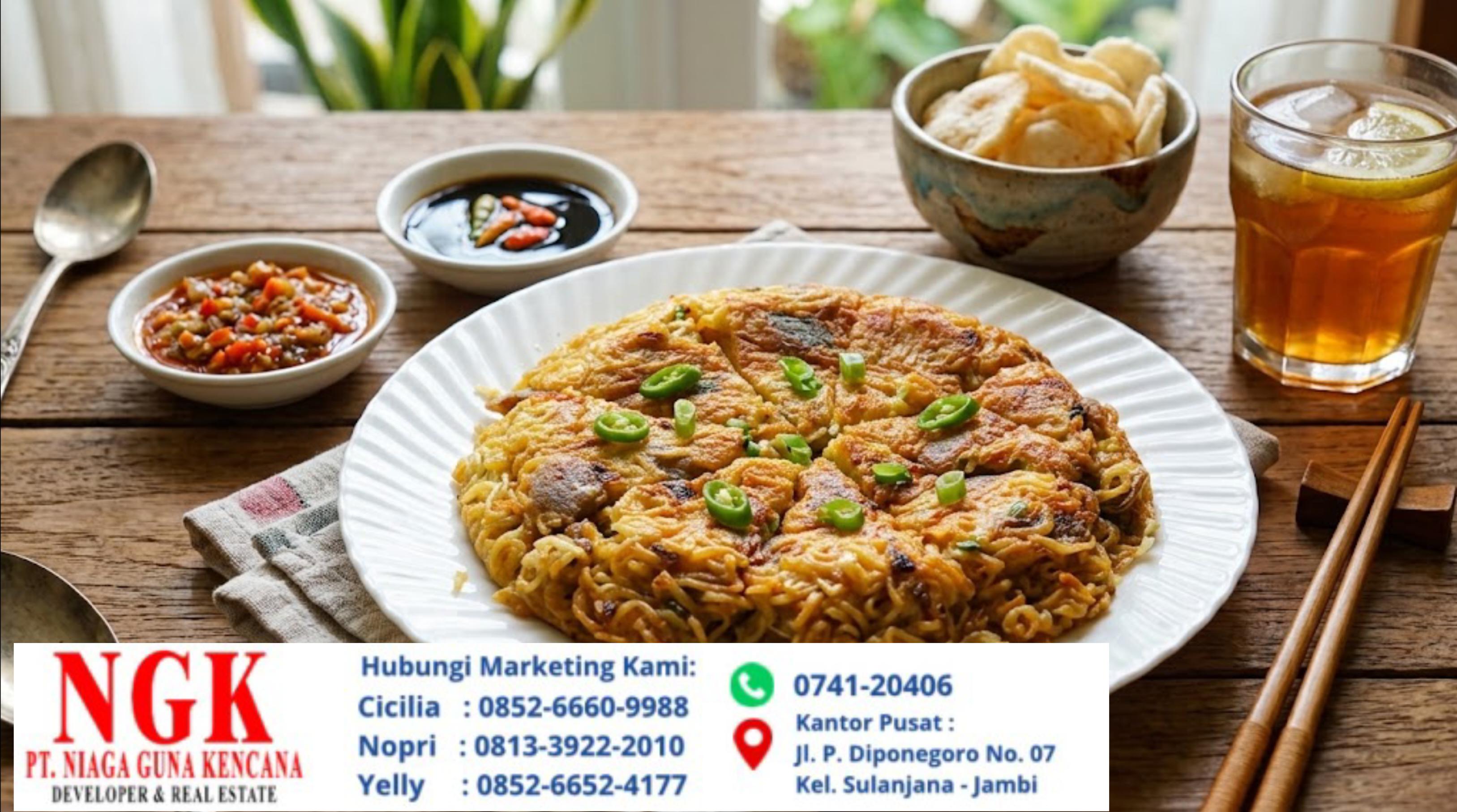 Resep Martabak Mie untuk Camilan Keluarga, Modal Mi Instan dan 2 Butir Telur