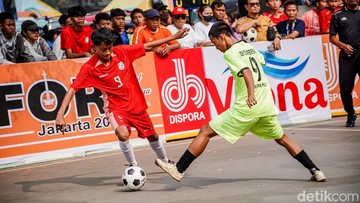Street Soccer Pelajar Jakarta Meriahkan Festival Olahraga Rakyat 2026