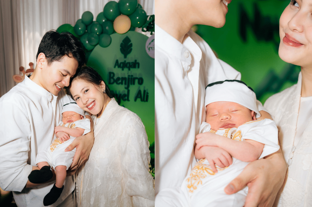 Momen Akikah Benjiro Nayel Ali, Anak Adhisty Zara dan Abdullah Tsaqib