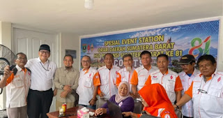 336 Stasiun ORARI Sumbar Ikut Semarakkan HUT ke-81 dengan Callsign Khusus SES 81STST