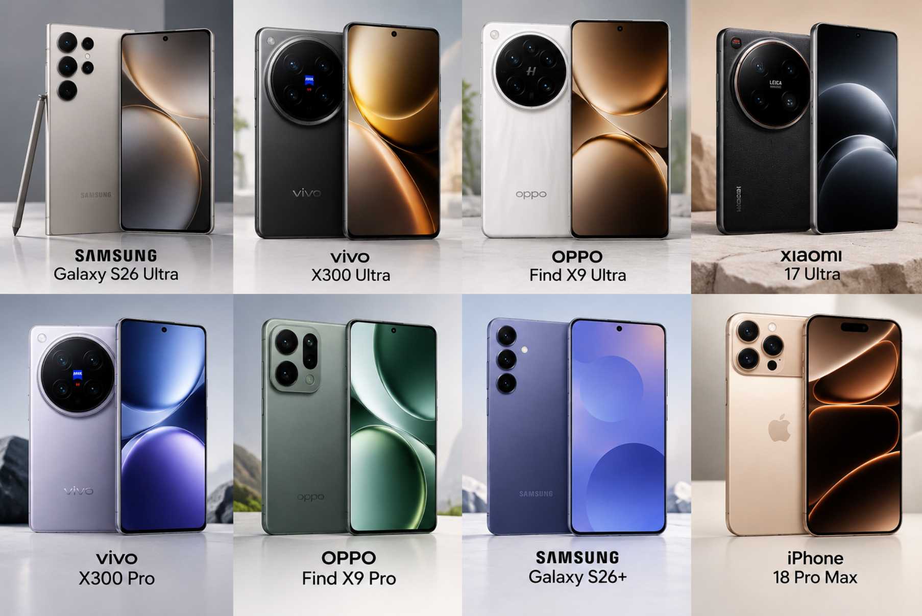 Samsung Galaxy S26 Ultra dan vivo X300 Ultra, HP Kamera 200 MP Oktober 2026
