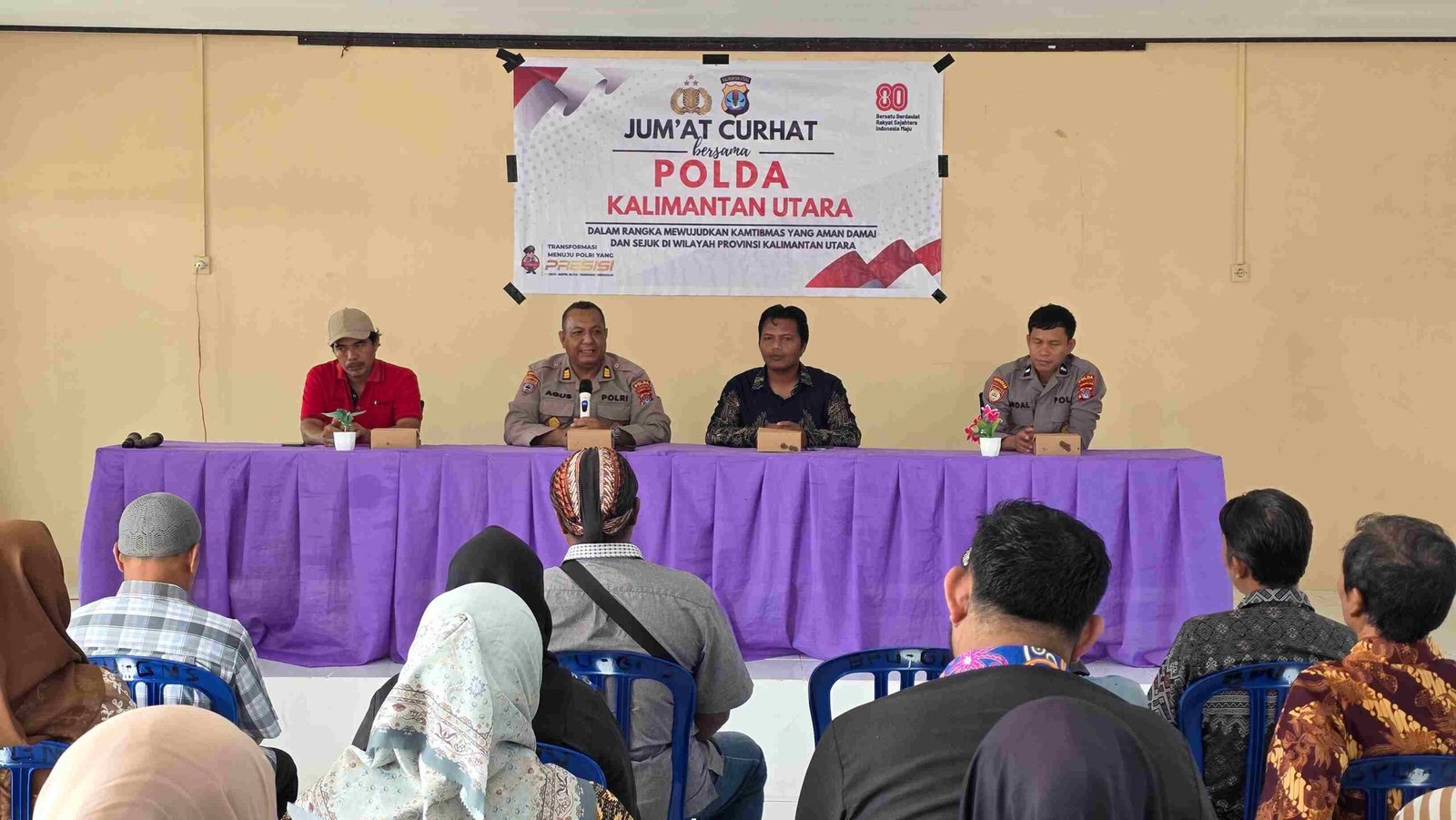Ditbinmas Polda Kaltara Tampung Keluhan Warga Gunung Sari, dari Kafe Anak Bawah Umur hingga Pos Satkamling Terbuka