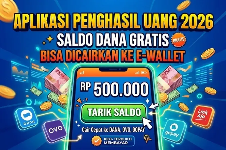 Aplikasi Penghasil Uang 2026 di Google Play, Saldo Dana Bisa Dicairkan ke E-Wallet