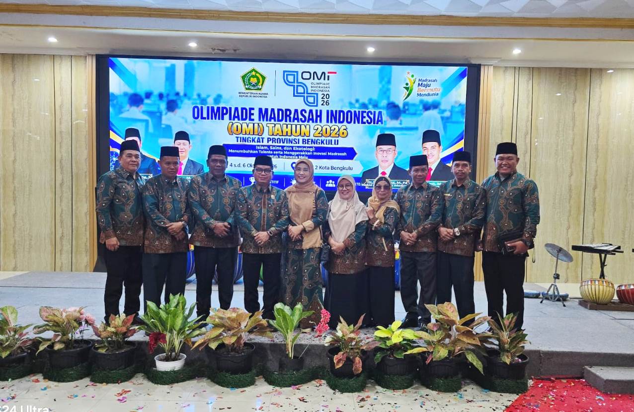 33 Siswa Madrasah Rejang Lebong Berlaga di Olimpiade Madrasah Indonesia Tingkat Bengkulu