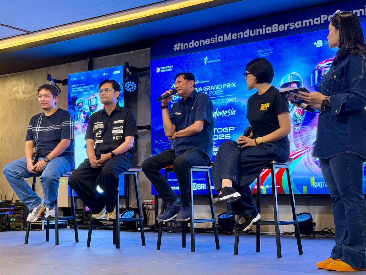 Pertamina dan ITDC Gelar Nobar MotoGP Jepang di Mataram, 180 Riders Parade Sambut Mandalika 2026