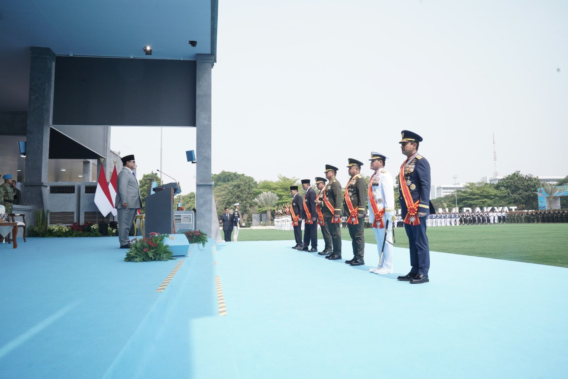 Prabowo Resmikan 204 Satuan Baru TNI di HUT ke-81, Kodam XXX/Rinambora Kini Berkedudukan di NTB