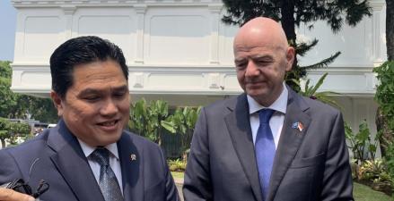 Gianni Infantino Temui Prabowo di Istana, Bahas FIFA ASEAN Cup Perdana