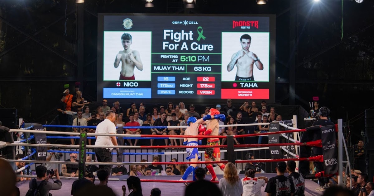 Nuanu Lipatgandakan Dukungan Rp117 Juta untuk Fight For A Cure, 40 Petarung Bali Galang Dana Riset Kanker