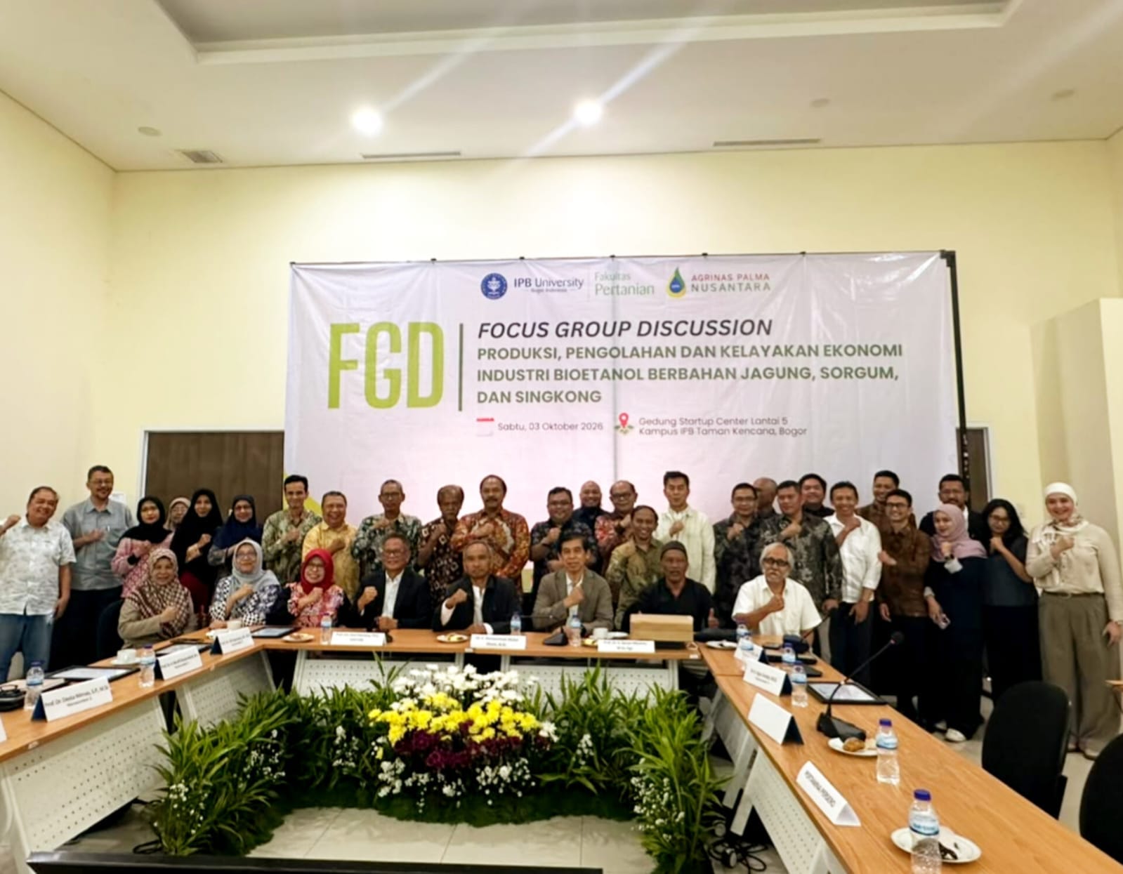 Agrinas Palma dan IPB Kembangkan Bioetanol Multifeedstock demi E20