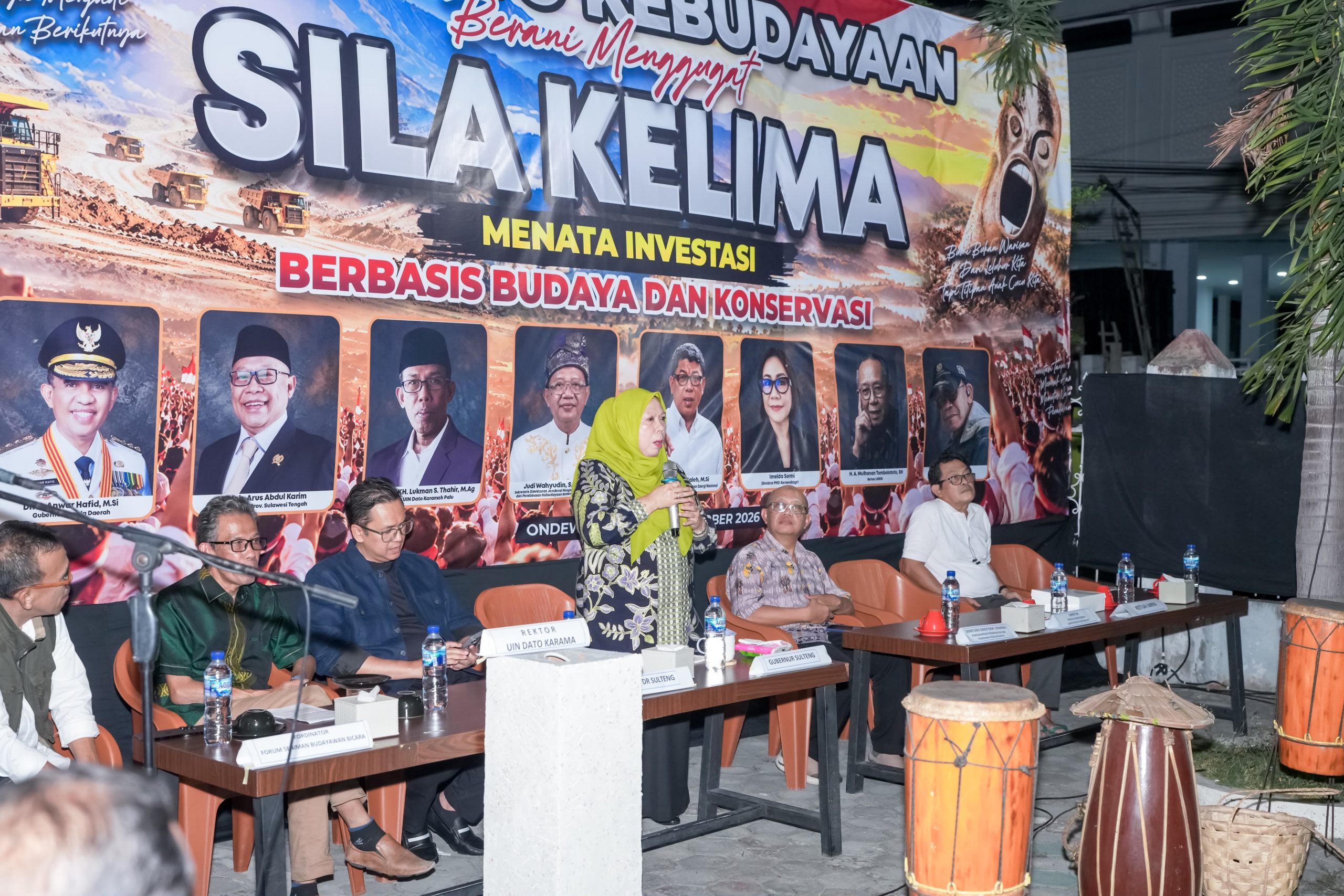 Wagub Sulteng Reny Lamadjido Tegaskan Kebudayaan Berdiri Sendiri, Pergub Masih Harmonisasi di Kemenkum