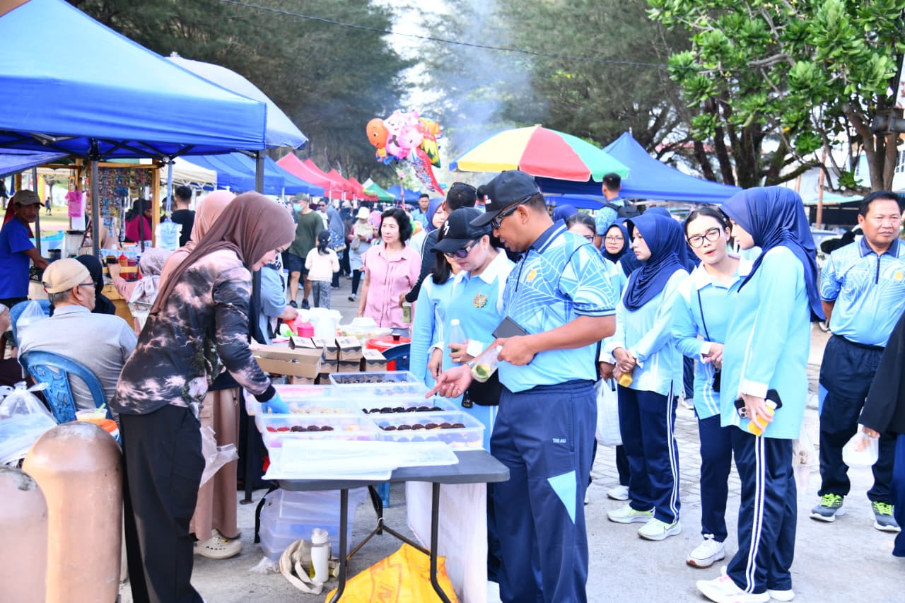 HUT ke-70 PIA Ardhya Garini, Bazar dan Pasar Minggu Ria Lanud RSA Meriahkan Pantai Piwang Natuna