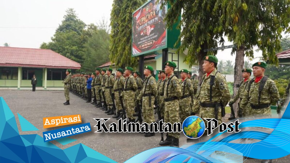 Kodim 1008/Tabalong Gelar Upacara HUT ke-81 TNI di Lapangan Nanggala, Dandim Pimpin Langsung