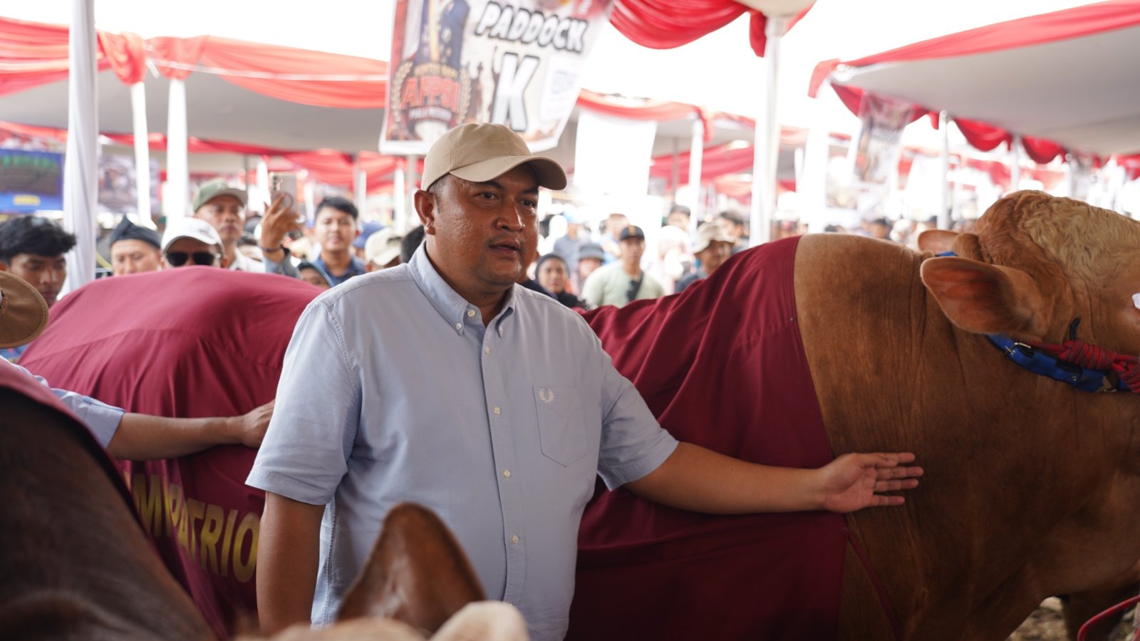Kontes Sapi APPSI Piala Presiden 2026 di Bogor Berakhir, Bupati Rudy Susmanto Apresiasi Peternak dari Berbagai Daerah