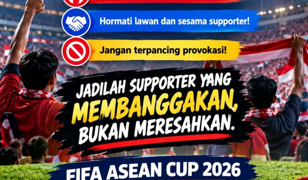 Polda Jabar Imbau Suporter Jaga Kondusivitas Selama FIFA ASEAN Cup 2026, Usung Slogan 