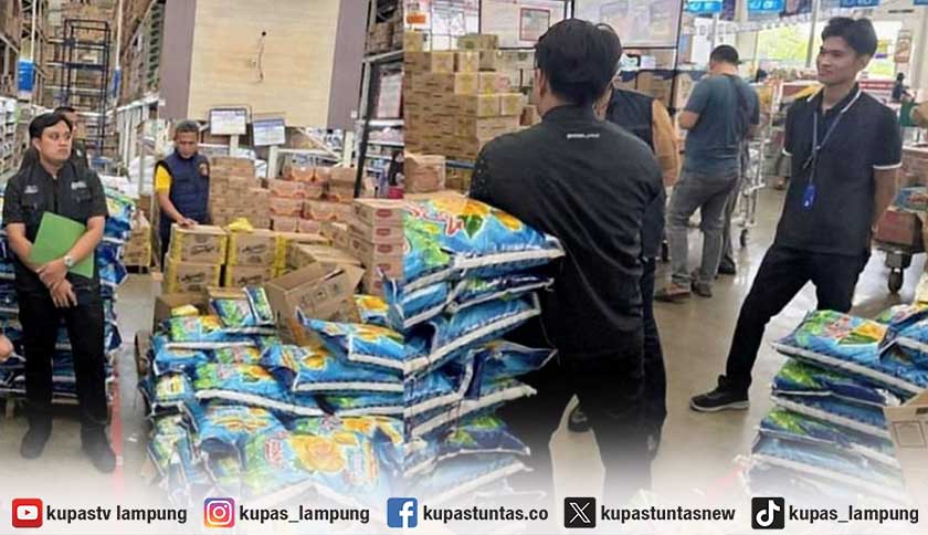 Beras Premium Kosong Sebulan di Ritel Bandar Lampung, Satgas Temukan Pembatasan Pembelian