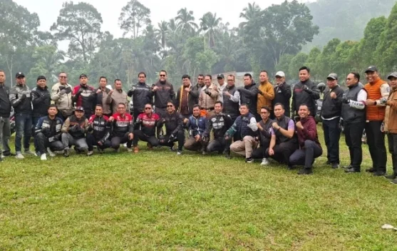 Bupati Merangin Touring Motor ke Gua Tiangko Ulu, Kenang Masa Kecil dan Soroti Usia Geologi 140 Juta Tahun