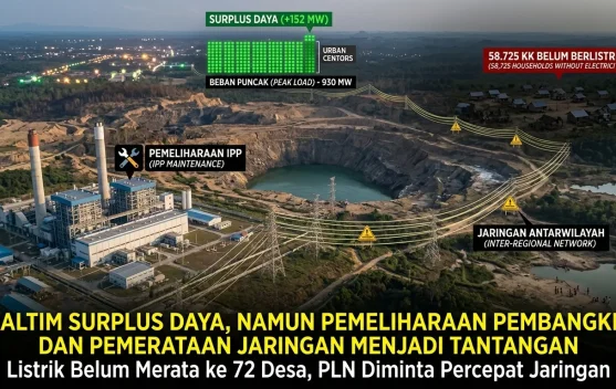 72 Desa di Kaltim Belum Berlistrik, ESDM Beberkan Penyebab Pemadaman Bergilir