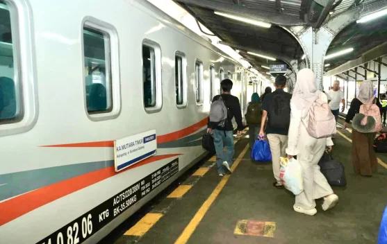 KAI Catat 304.522 Pelanggan Naik KA Mutiara Timur hingga September 2026, Melonjak 22,78 Persen