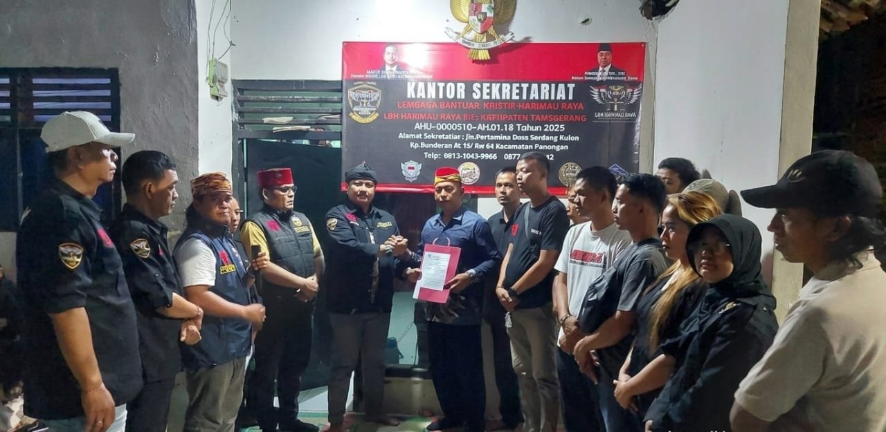 DPC LBH Harimau Raya Kabupaten Tangerang Dikukuhkan, Sunarya Pimpin Masa Bakti 2026-2029