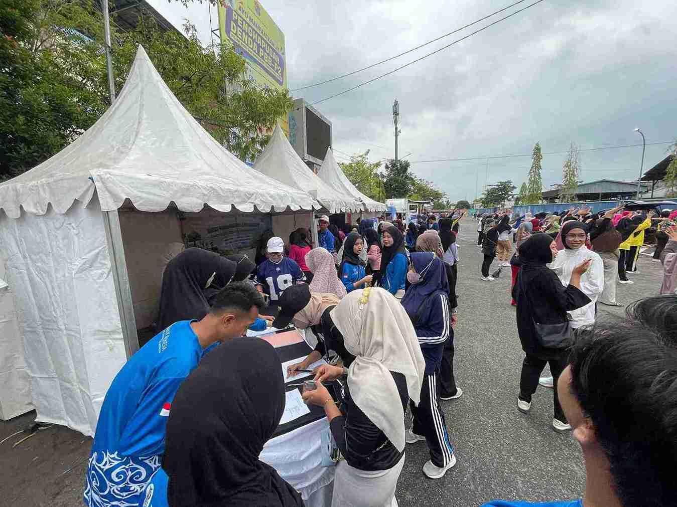 Bank Indonesia Kaltara Edukasi Cinta Bangga Paham Rupiah Lewat Kuis Interaktif di CFD Tarakan