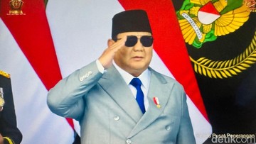 Prabowo Sebut Ekonomi RI Diganggu dan Kekayaan Dicuri di HUT TNI ke-81