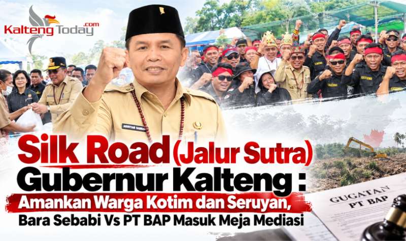 Gubernur Kalteng Turun ke Telawang, Sengketa Warga Sebabi Vs PT BAP Masuk Meja Mediasi