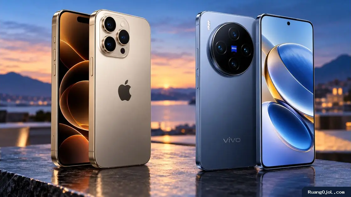 iPhone 18 Pro vs vivo X500 Pro: Duel Flagship 2nm, Baterai Beda Jauh