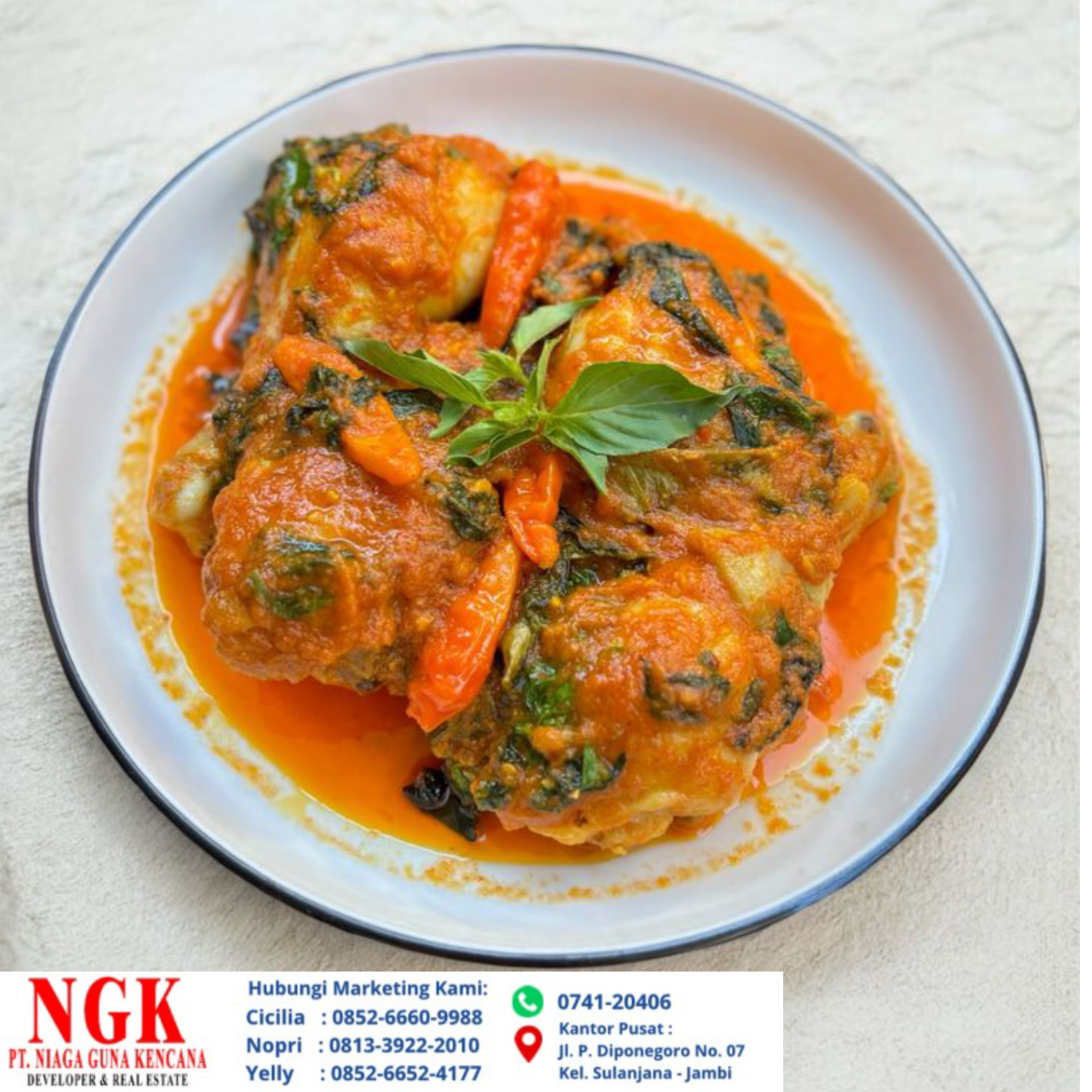 Resep Ayam Woku Khas Minahasa, Rahasia Aroma Rempah dari Daun Kemangi dan Daun Kunyit
