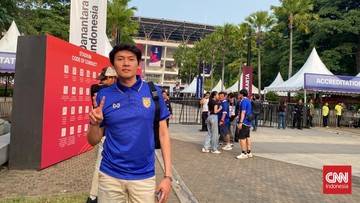 Suporter Thailand Kagum Kemegahan GBK di Final FIFA ASEAN Cup 2026