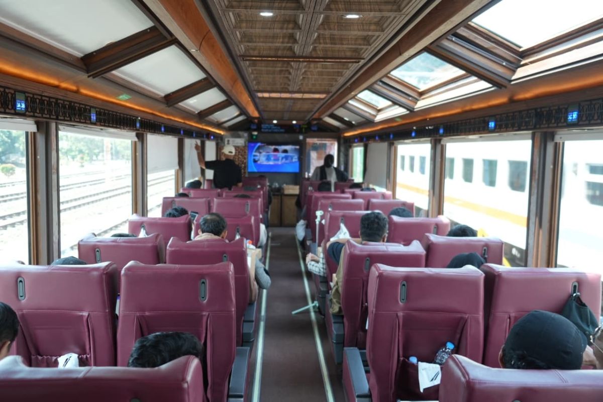 KAI Wisata Catat 216.980 Pelanggan, Kereta Panoramic Naik 62,86 Persen