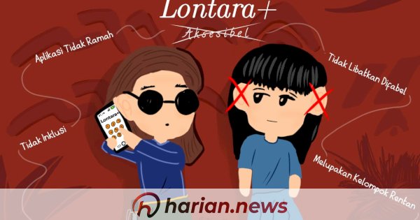 Difabel Netra dan Tuli di Makassar Kesulitan Akses Lontara+, Fitur Pembaca Layar Tak Berfungsi