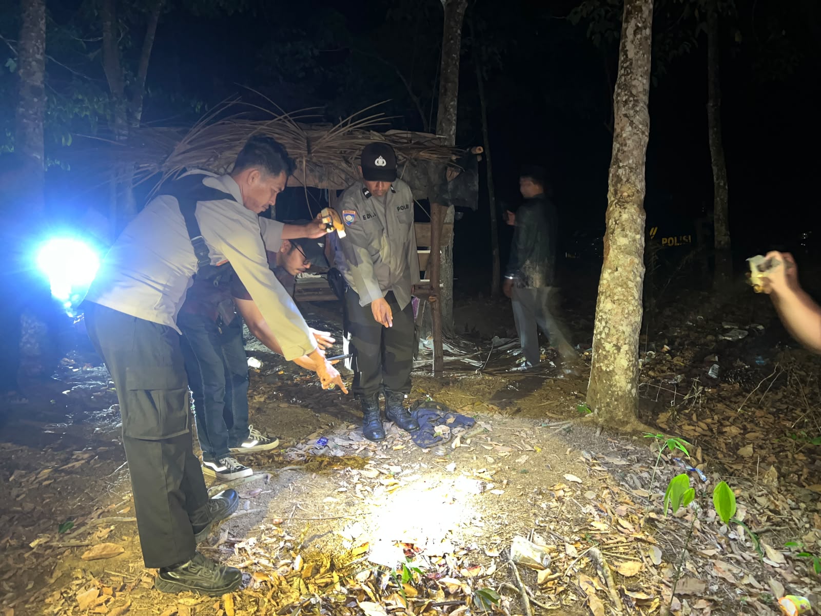 Polsek Rambang Niru Amankan Pria 45 Tahun Usai Petani Tewas di Lapak Sawit Aur Duri