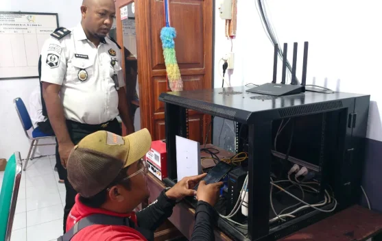 Telkom dan BAKTI Rawat Jaringan Internet Lapas Geser di Wilayah 3T