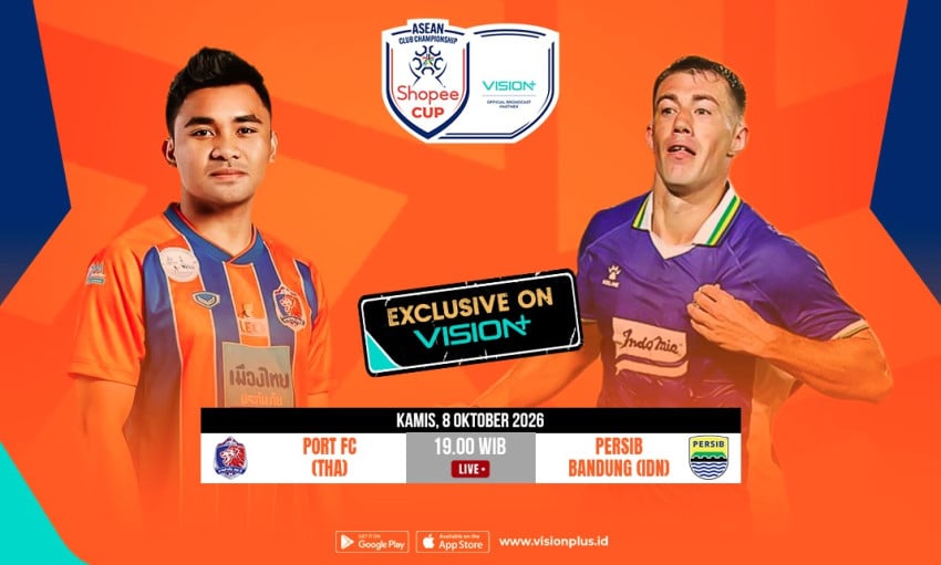 Persib Bandung Tantang Port FC di Laga Perdana Shopee Cup 2026/27