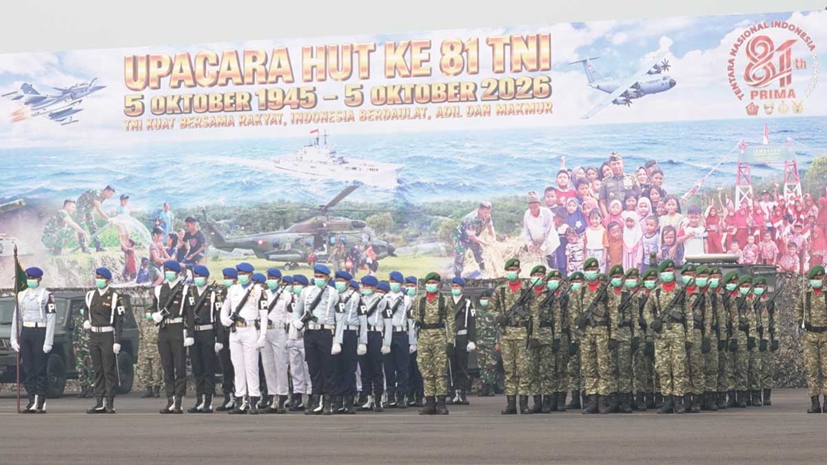 Wagub Sumsel Cik Ujang Ajak TNI-Polri dan Warga Bersatu Atasi Karhutla Usai Upacara HUT ke-81 TNI di Palembang