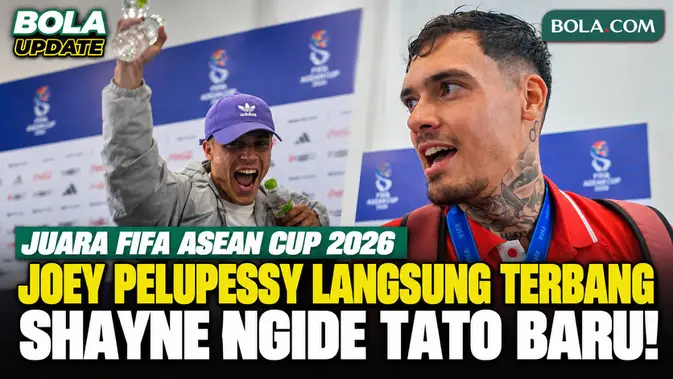 Juara FIFA ASEAN Cup 2026, Joey Pelupessy Langsung Terbang ke Eropa