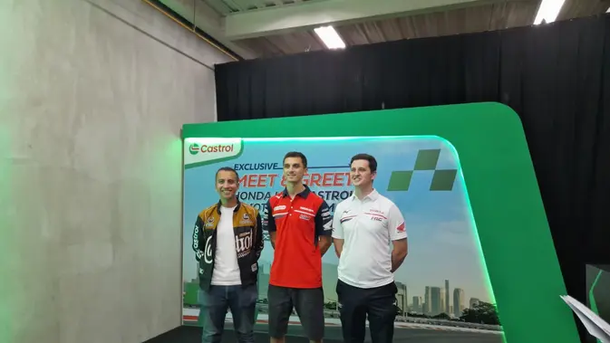 Luca Marini Sapa Fans di Alam Sutera, Pede Hadapi MotoGP Mandalika