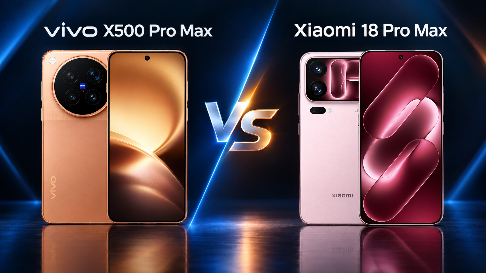 vivo X500 Pro Max vs Xiaomi 18 Pro Max: Baterai 8.500mAh dan Layar 144Hz
