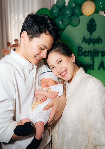 Aqiqah Anak Adhisty Zara dan Tsaqib, Wajah Benjiro Akhirnya Terlihat