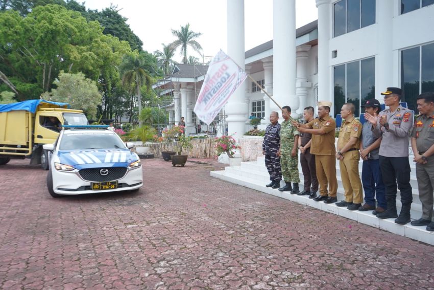Pemkab Asahan Lepas Logistik Pilkades Serentak 2026, 152 TPS di 43 Desa Dipastikan Terpenuhi