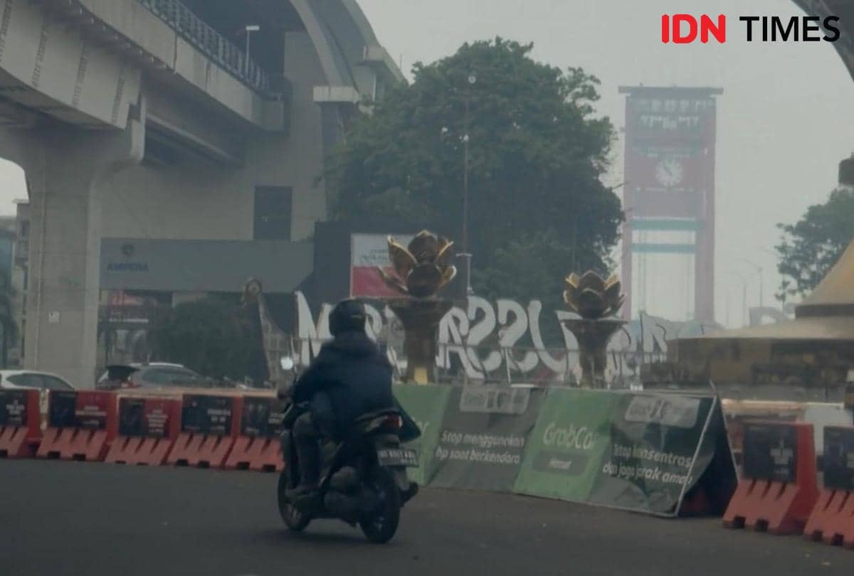 2.512 Titik Panas Masih Selimuti Sumsel, Udara Palembang Bertahan di Kategori Bahaya